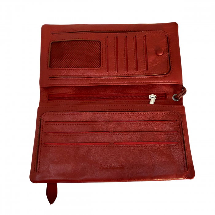 Cadou Femei Portofel Exquisite Red - piele naturala [2]