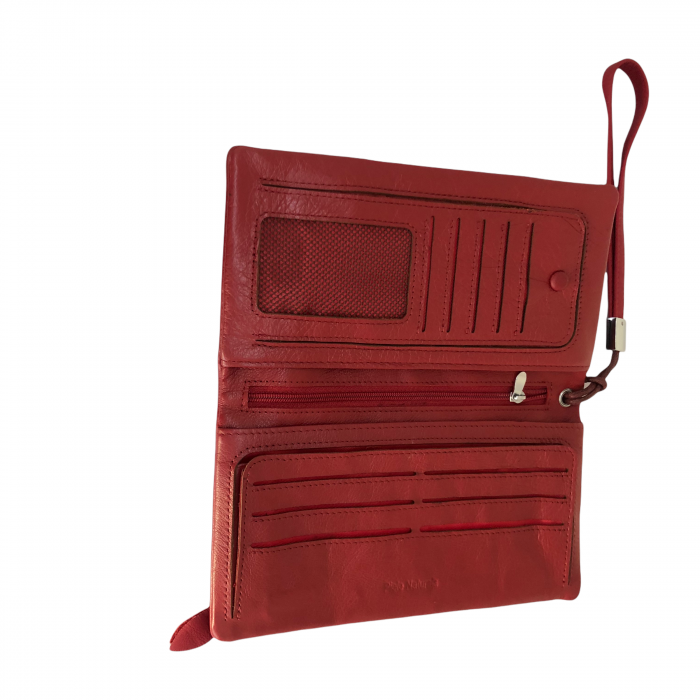 Cadou Femei Portofel Exquisite Red - piele naturala [7]