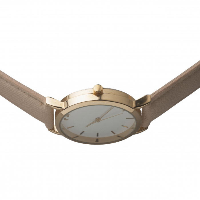 Cadou Gold Bagatelle Ceas Cacharel & Esarfa Casmir Bej [4]