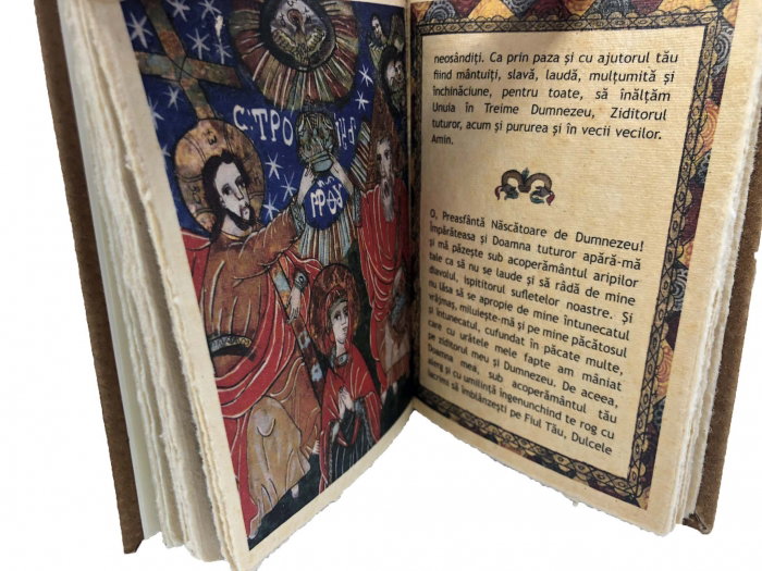 Cadou Icoana Argint 925 Maica Domnului si Carte de Rugaciuni [6]
