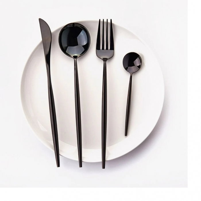 Set Tacâmuri 24 piese Black Portuguese [1]