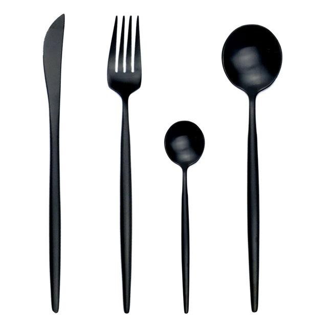 Set Tacâmuri 24 piese Black Portuguese [2]