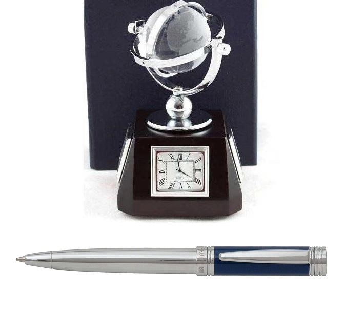 Cadou White Globe Desk & Pix Cerruti 1881 Personalizabil [1]
