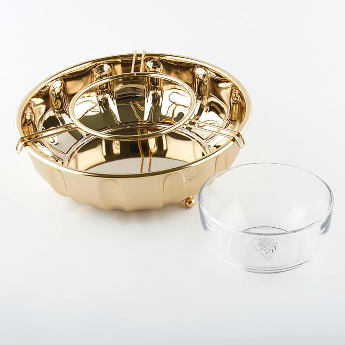 Caviar Luxury Set placat cu aur Chinelli - Made in Italy [2]