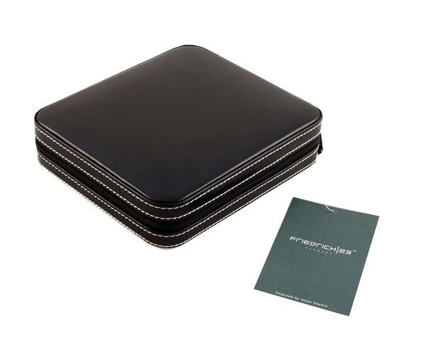 Cutie de Butoni de Lux din Piele Naturală London by Friedrich - Made in Germany [1]