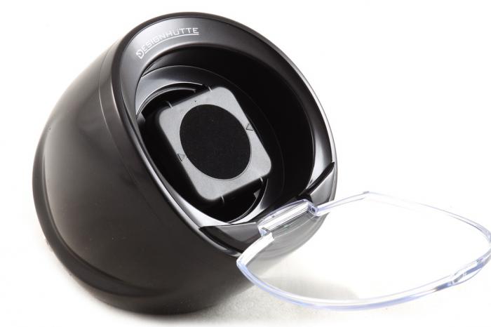 Watch Winder by Designhutte seria Optimus Black - Made in Germany [2]