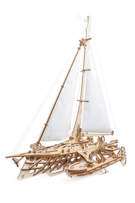 Barca Trimaran Puzzle 3D Mecanic [1]