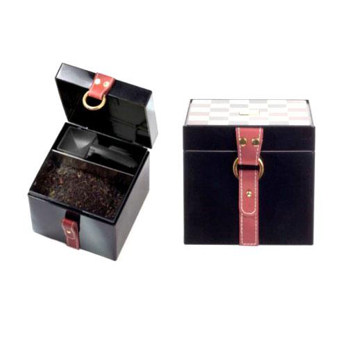 Premium Gift Black Leather Tray [2]
