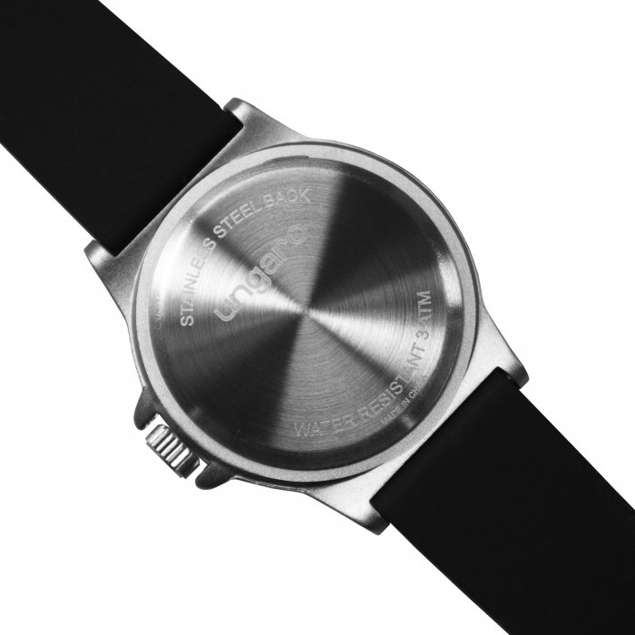 Ceas Andrea Ungaro & Butoni Elegant Round Silver Cadou Valentines Day [3]