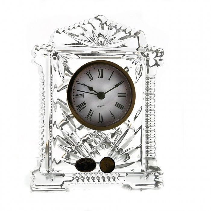 Ceas de masa din Cristal de BOHEMIA - 16 cm [1]