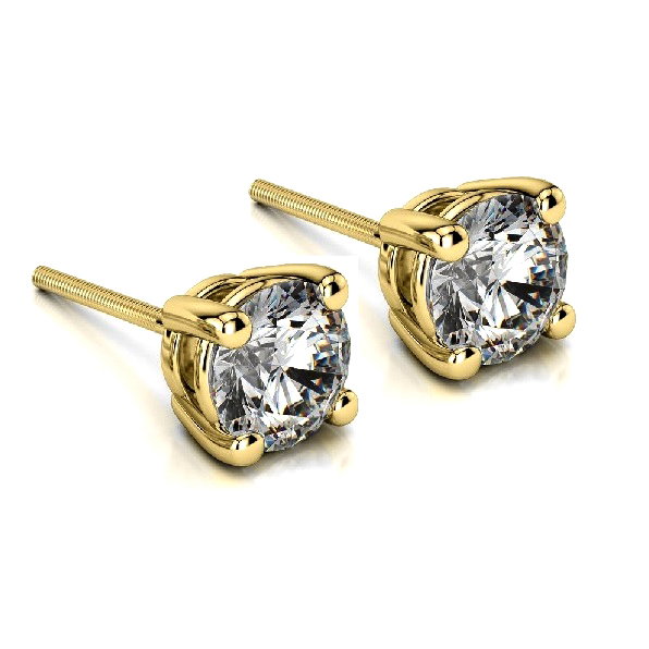 Ceas Preziosa Ungaro White si Cercei Gold Studs [7]