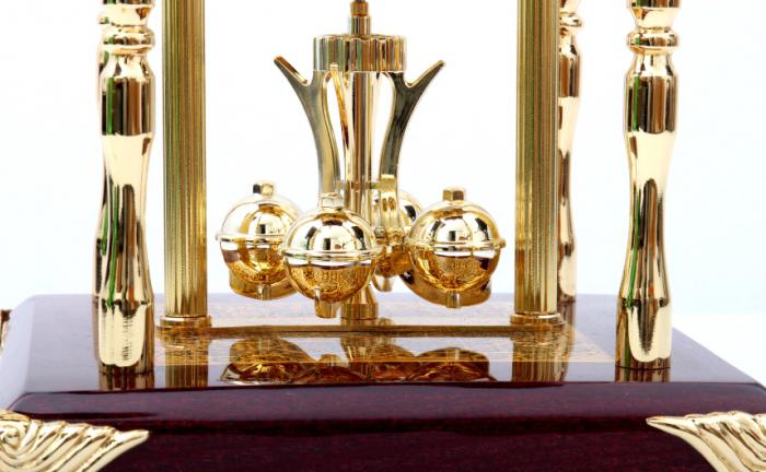 Set Ceas Danube by Credan si Butoni Gold Round by Credan [4]