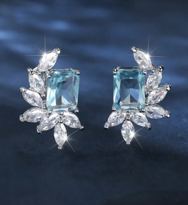 Cercei Borealy Blue Cristal Sassy [3]