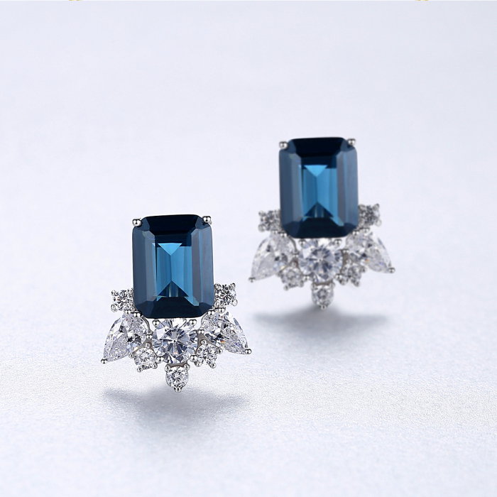Cercei Lady Sapphire Blue Green [4]