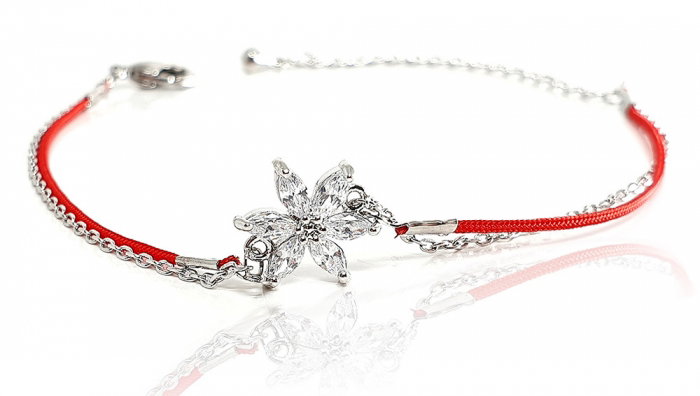 Set Bratara si Cercei Lucky Flowers [3]