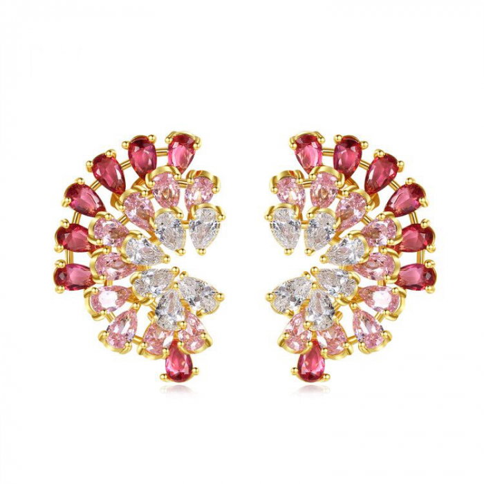 Cercei Luxury Evantai Red [1]