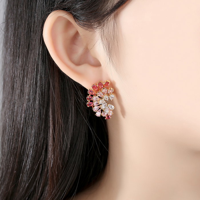 Cercei Luxury Evantai Red [2]