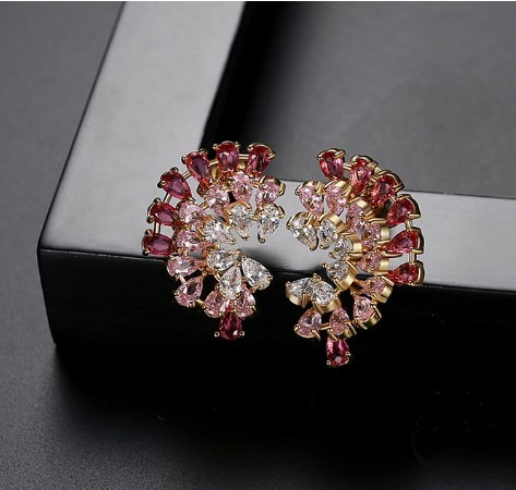 Cercei Luxury Evantai Red [3]