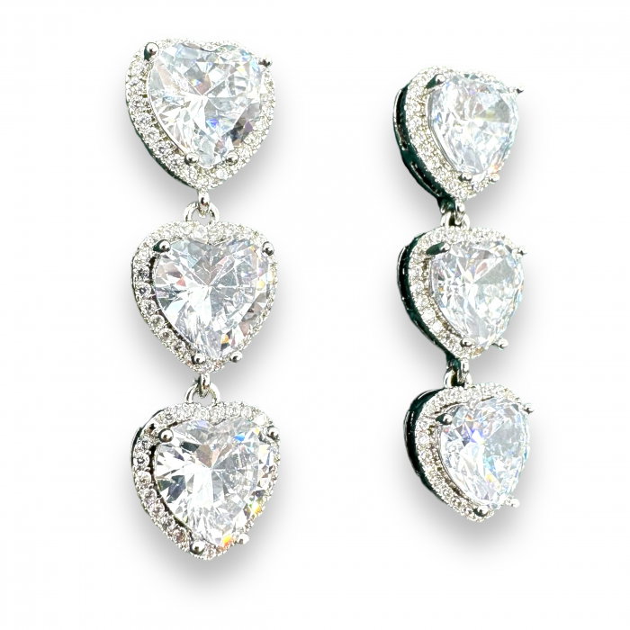 Cercei Sapphire Hearts [3]