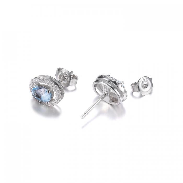 Cercei Blue Ciel Natural Blue Topaz [5]