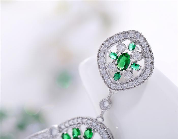 Cercei Borealy Sapphire Green Chandelier [4]
