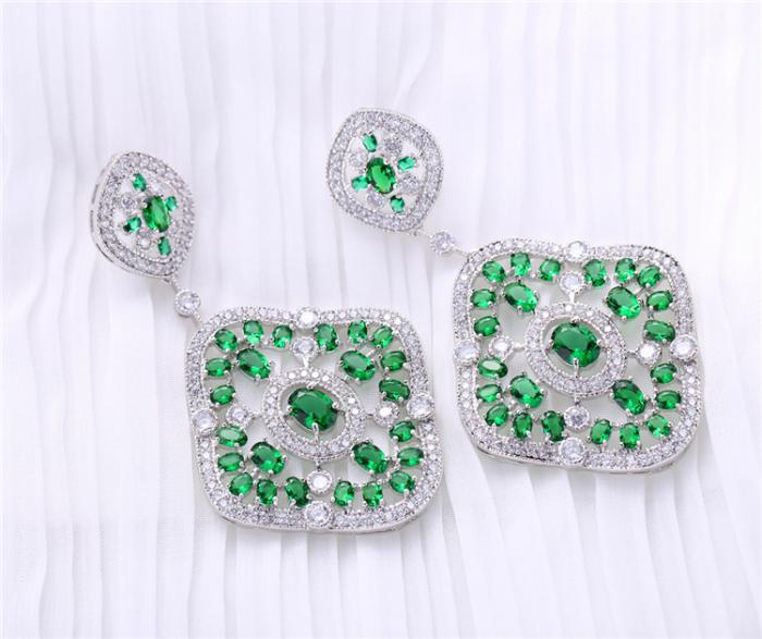 Cercei Borealy Sapphire Green Chandelier [2]