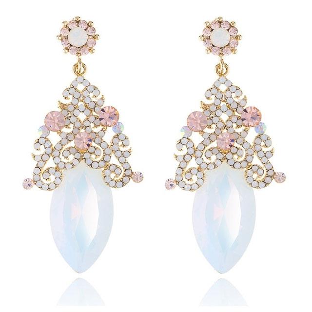 Cercei Borealy Opal Chandelier Vintage [1]