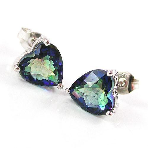 Cercei si Colier Love Mistic Topaz 14 carate Argint 925 [4]