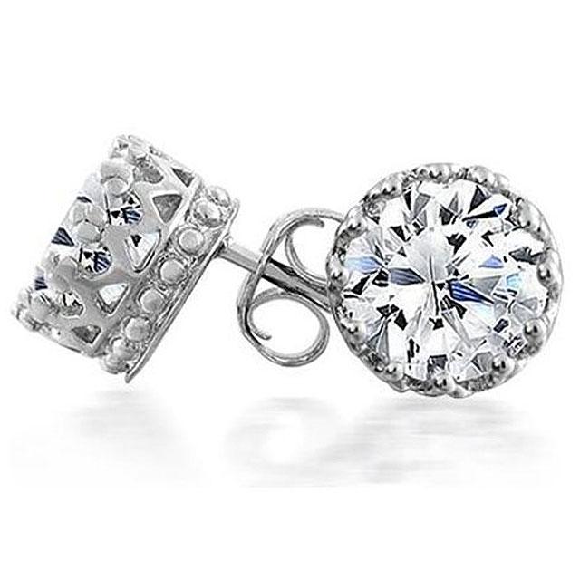 Cercei Borealy Argint 925 Simulated Diamonds One Coroana [1]