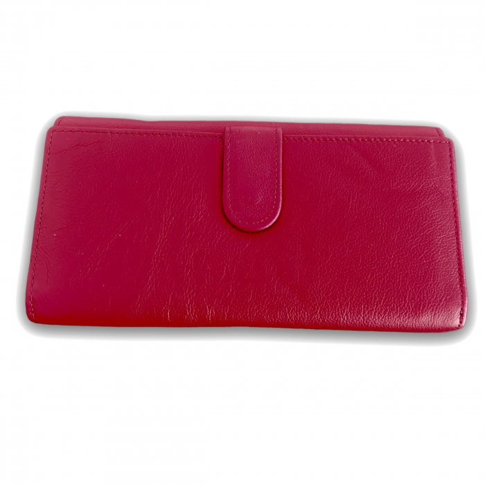 Cadou Femei Portofel Dublu Red - piele naturala [1]