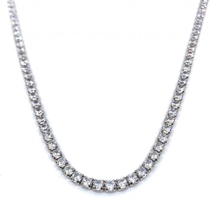 Colier Borealy Small Diamonds Tennis Classic Half [1]