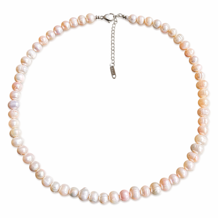 Colier Perle Naturale de Cultura Ivoire - Cadou Elegant Femei [2]