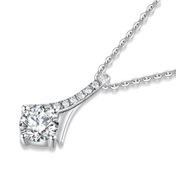 Colier Argint 925  White Dream Simulated Diamonds by Borealy [3]