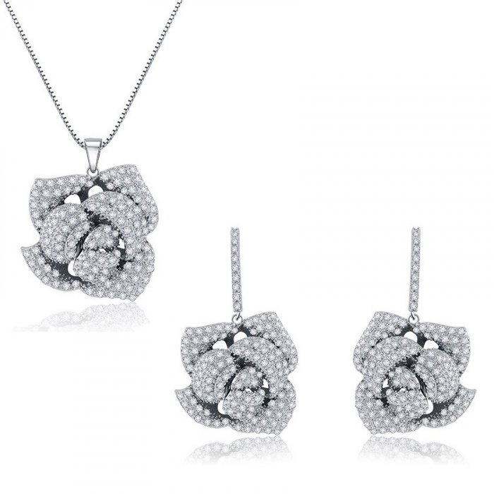 Set Colier si Cercei Wild Rose Bagatelle [1]