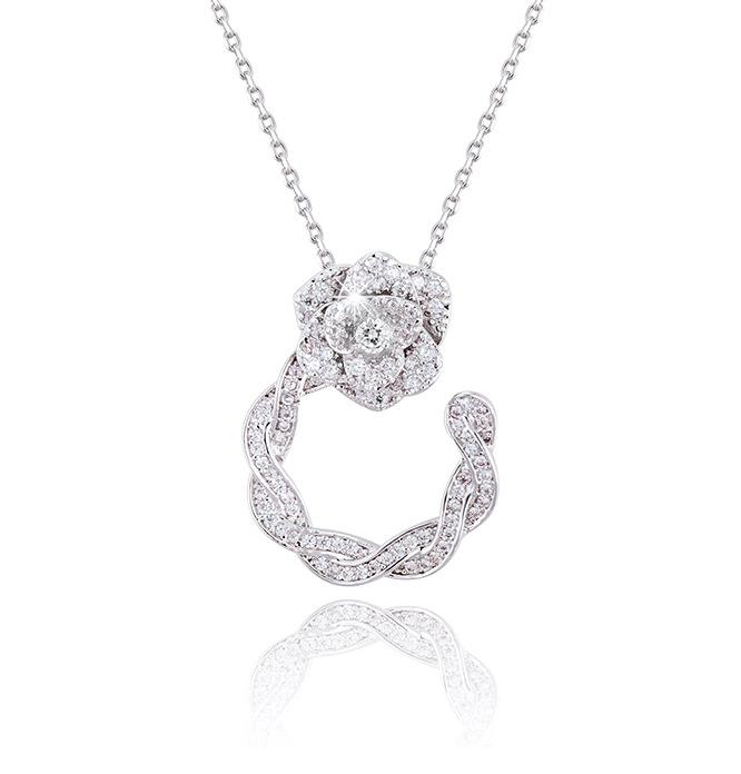 Colier Borealy Circle Rose [2]