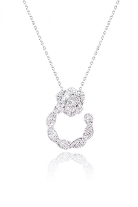 Colier Borealy Circle Rose [1]