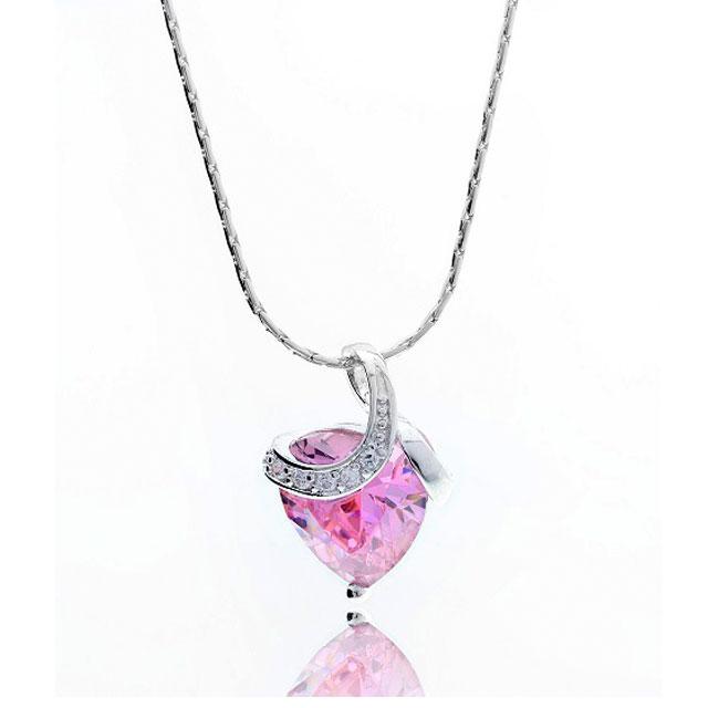 Set Borealy Cercei şi Colier Amour Roz [3]