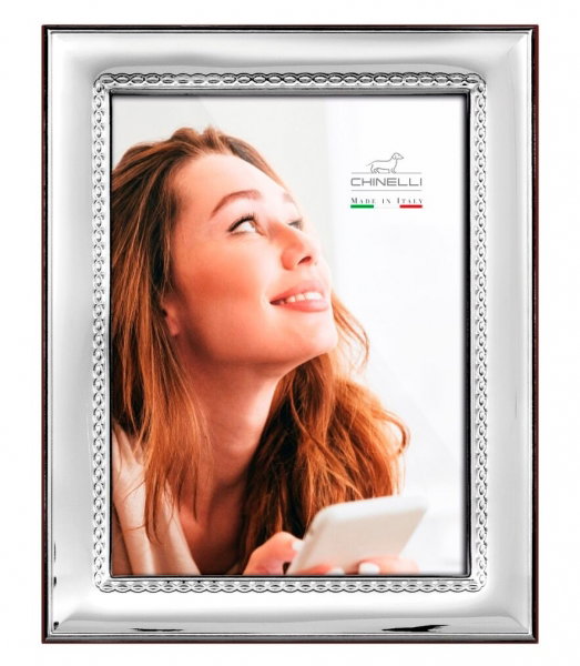 Ramă foto placată cu argint 10 X 15 CLASSICO by Chinelli, made in Italy [1]