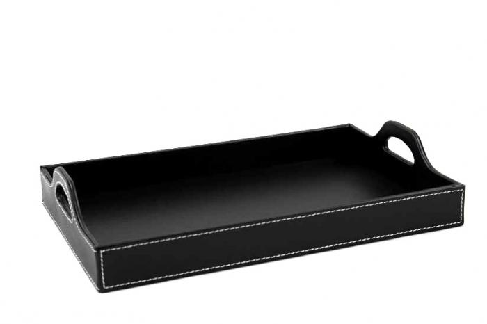 Premium Gift Black Leather Tray [4]