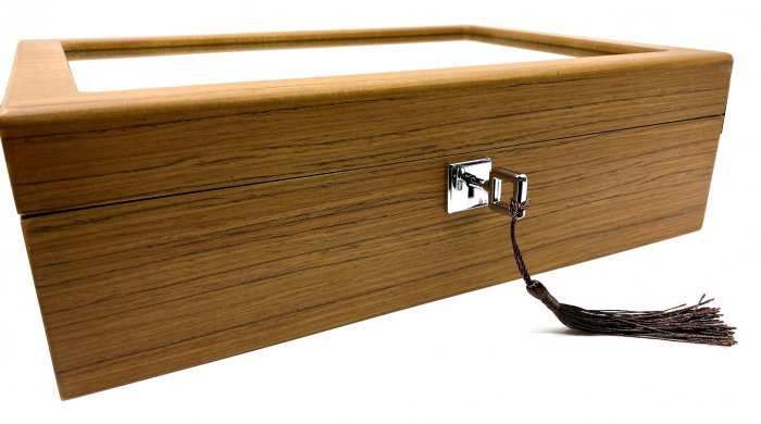 Cutie 10 ceasuri  Luxury Wood Brown [5]