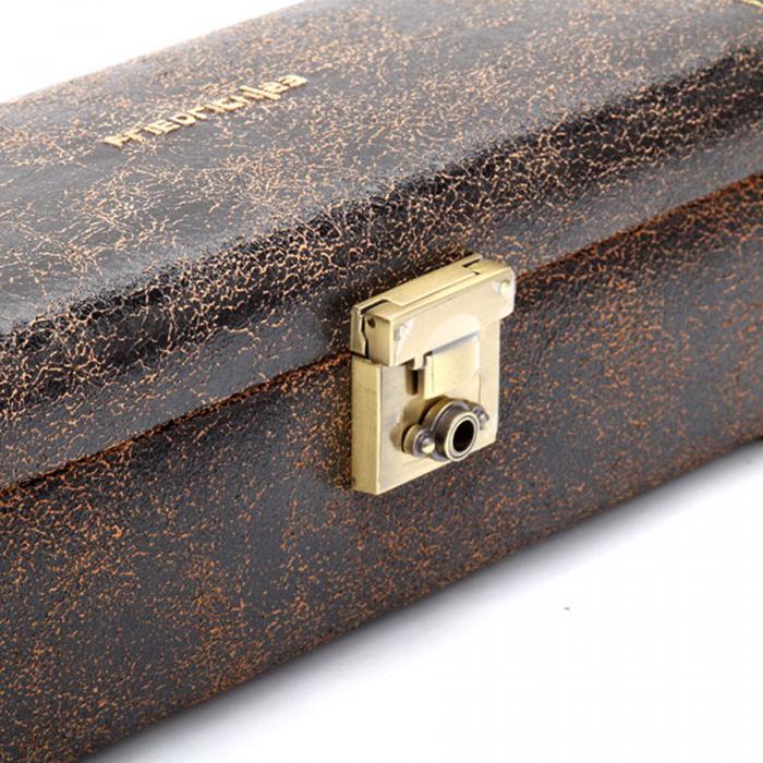 Cutie 4 Ceasuri Cubano Piele Naturală by Friedrich Made in Germany [5]