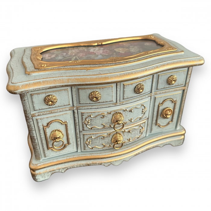 Cutie Bijuterii Muzicală Cabinet Gold Luxury [1]