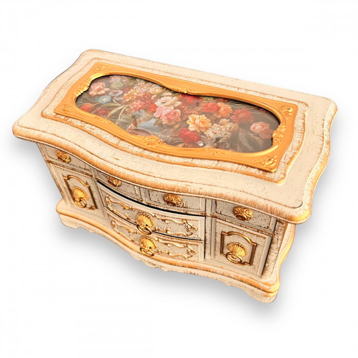 Cutie Bijuterii Muzicală Cabinet Gold Luxury [3]