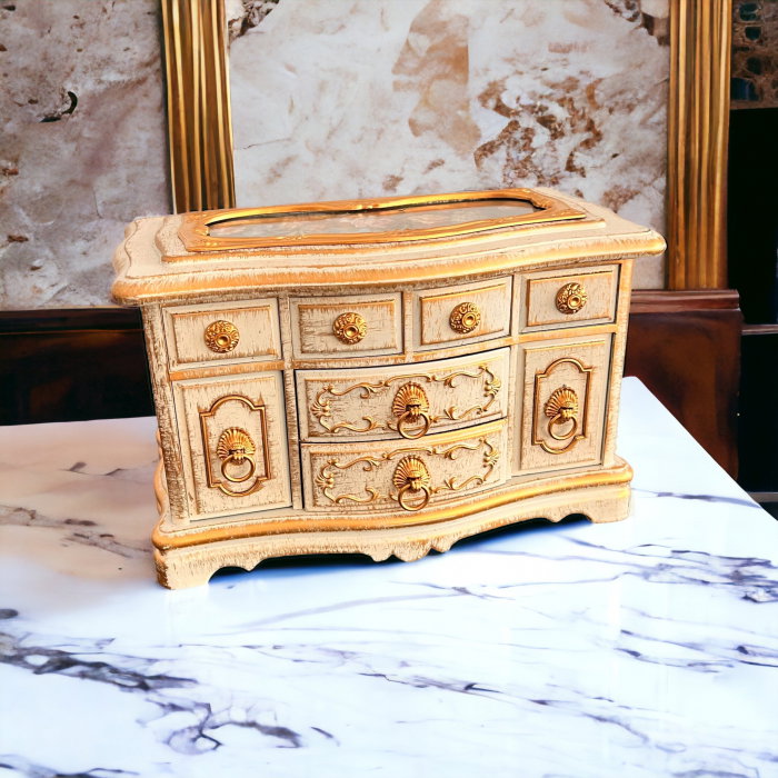 Cutie Bijuterii Muzicală Cabinet Gold Luxury [2]