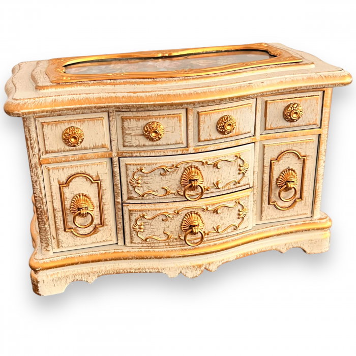 Cutie Bijuterii Muzicală Cabinet Gold Luxury [1]