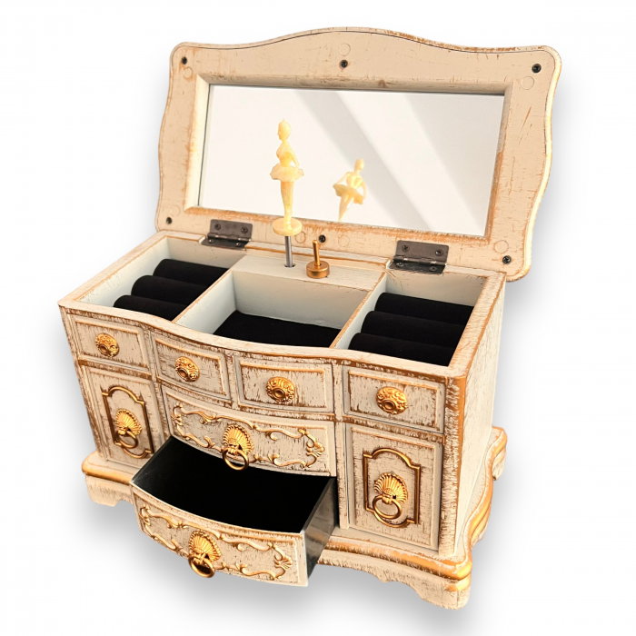 Cutie Bijuterii Muzicală Cabinet Gold Luxury [4]