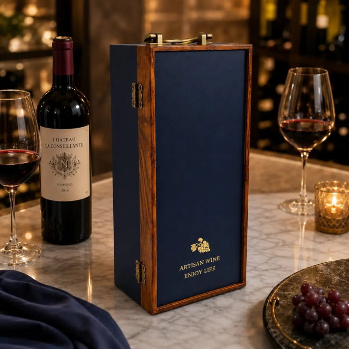 cutie Cadou pentru Vin Artisan Wine cu 3 Accesorii [1]
