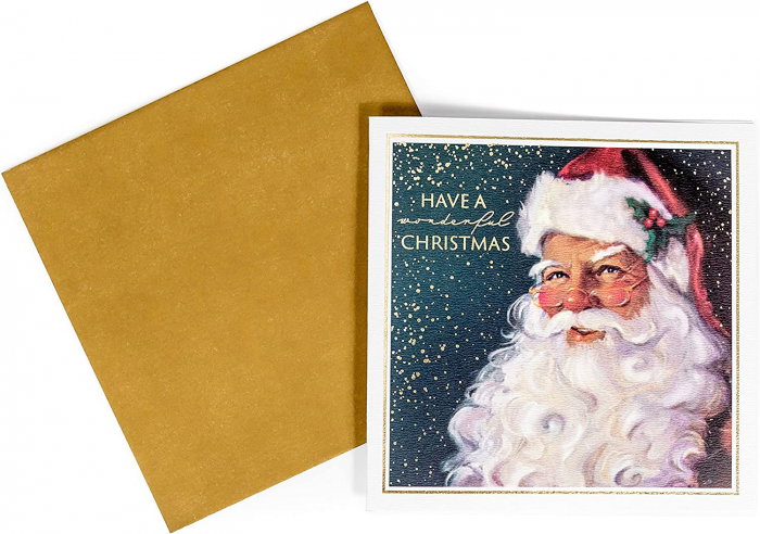 10 felicitări de Crăciun Deluxe Santa Tom Smith 2022 [4]