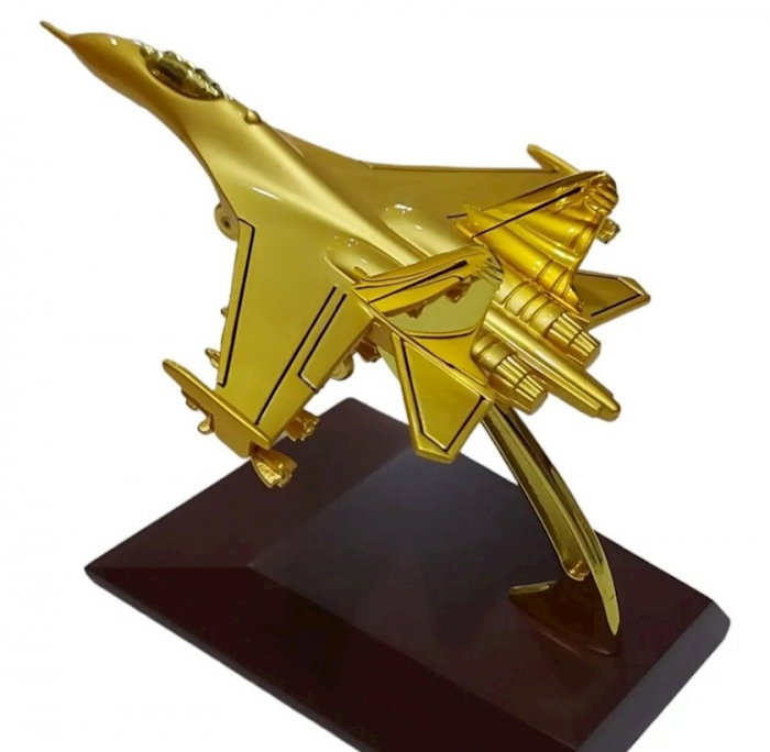 Decorațiune Avion Gold Desk [13]