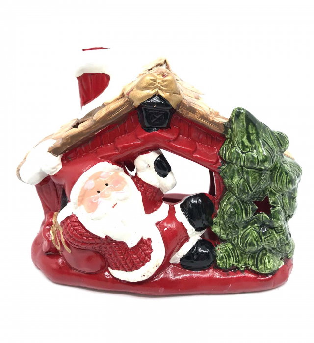 Decoratiune Casa lui Mos Craciun- ceramica [1]